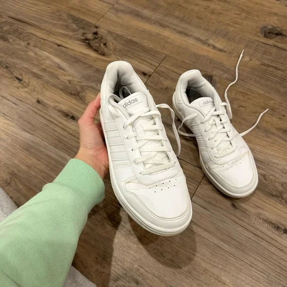 White Adidas Sneakers - Picture 2 of 4